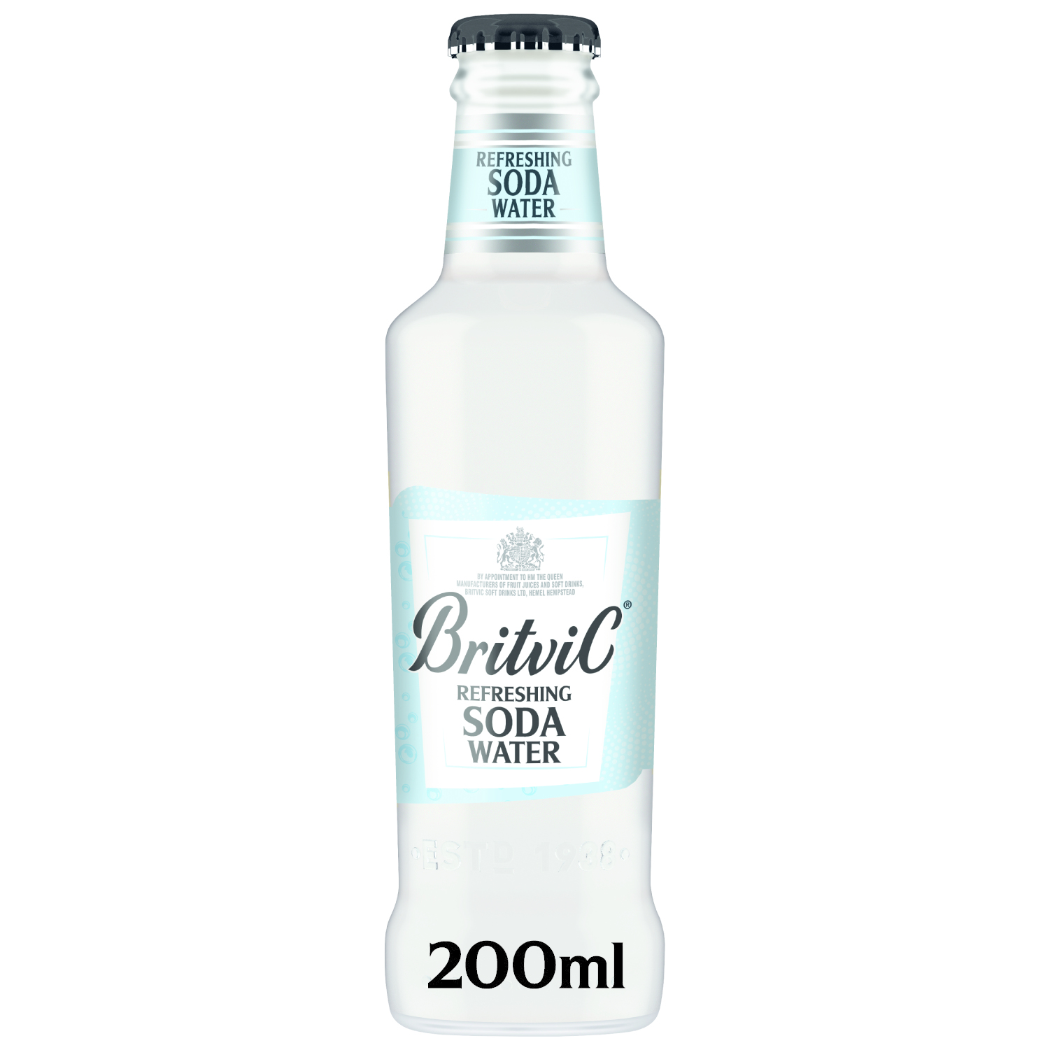 BRITVIC SODA WATER 200X24